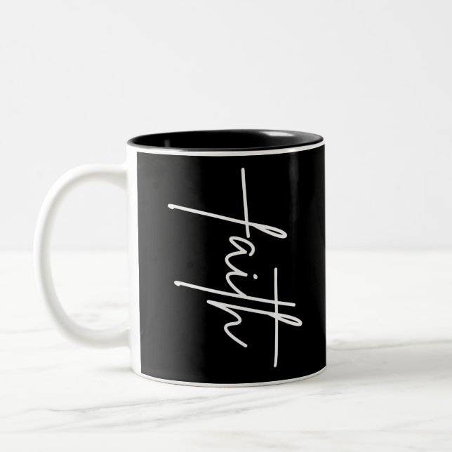 Faith Två-Tonad Mugg (Vänster)