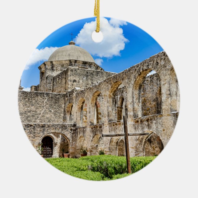 Faith, Uppdrag San Jose 2 Julgransprydnad Keramik (Baksidan)