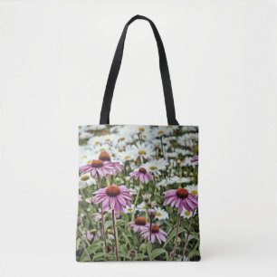 Faith Wildblomtote med skript Tygkasse