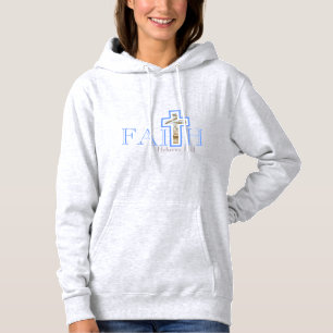 Faith with Wheat Kor Women's Hoodie T Shirt