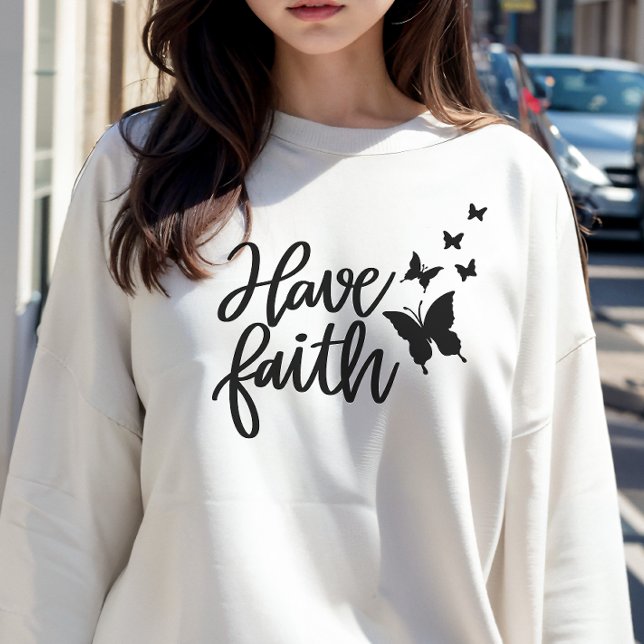 Faith Womans sötskjorta T Shirt (Skapare uppladdad)