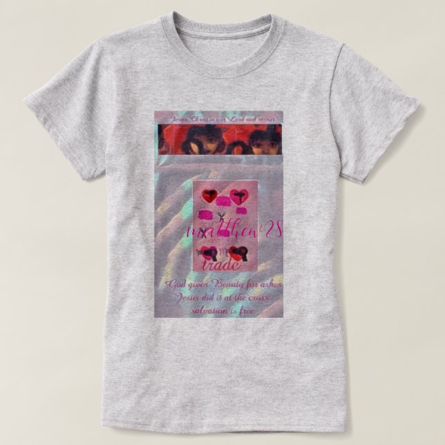 faith, women,beauty  t shirt (Design framsida)