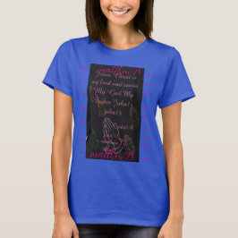 faith, women,beauty  t shirt