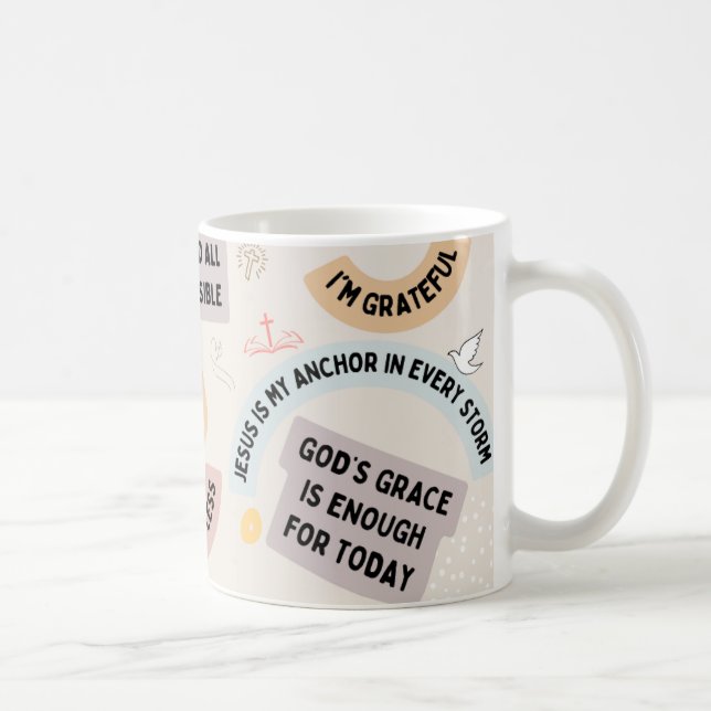 Faithéns Ord: Christian inspiration för vardagsliv Kaffemugg (Höger)