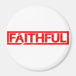 Faithful Frimärke Magnet