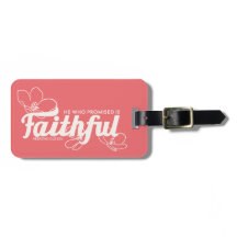 Faithful: Luggage Tag