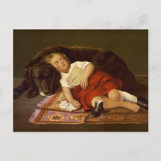 Faithful Watcher Vykort (Framsida)