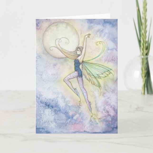 Faith's Leap Fairy Greeting Card Kort (Framsida)