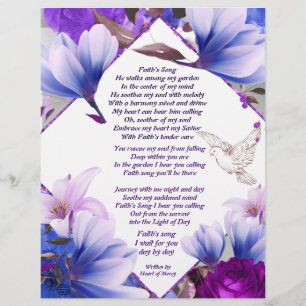Faith's Sång Personaized Stationary