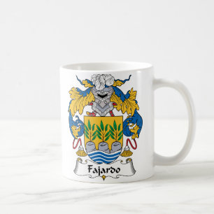 Fajardo familjvapensköld kaffemugg