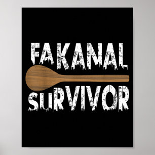 Fak Survivor - Rolig Ungersk Trä Son Heritaget Poster
