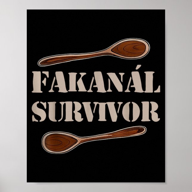 Fakanál Survivor  Poster (Framsidan)