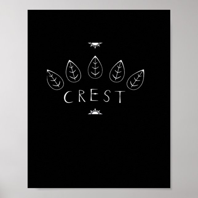 (Fake Band) Cottagecore Klassiker Poster (Framsidan)