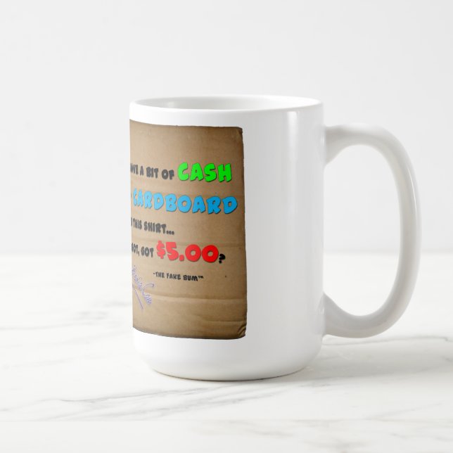 Fake Bum™ - Economic Bum - Mugg (Höger)