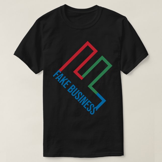 Fake Business Classic T Shirt (Design framsida)