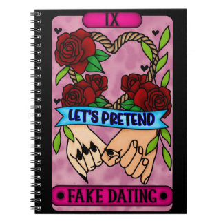 Fake Dating Tarot-anteckningsbok Anteckningsbok