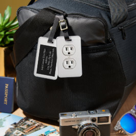 Fake Electrical Outlet Bagagebricka