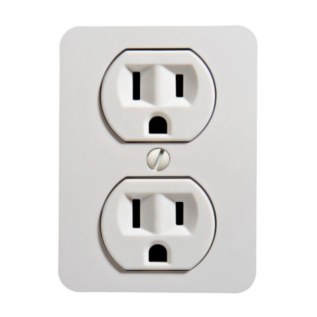 Fake Electrical Outlet Magnet (Vertikal)