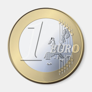 Fake Euro magnet