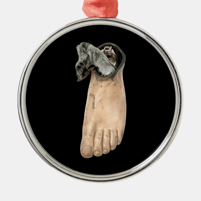 Fake Foot Julgransprydnad Metall (Framsidan)