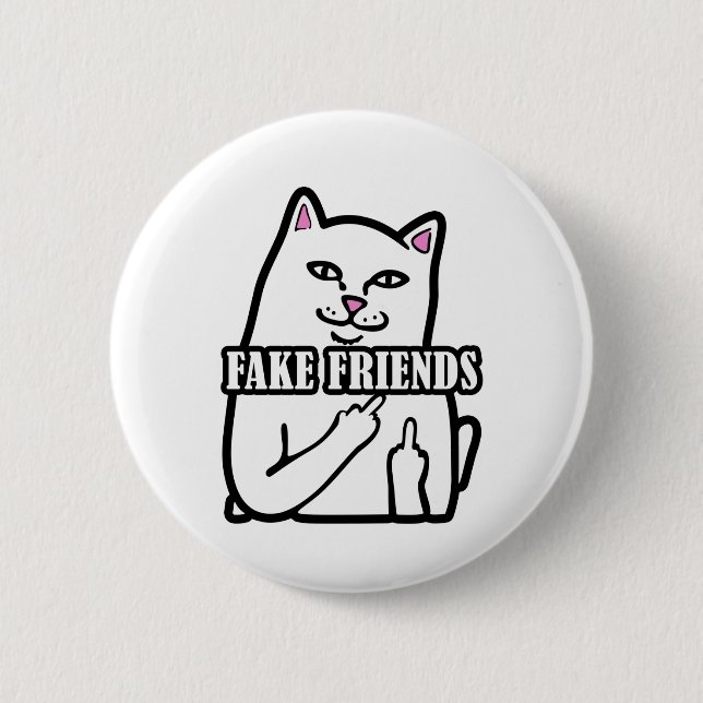Fake Friends i Mitten Knapp (Framsida)