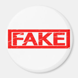 Fake Frimärke Magnet