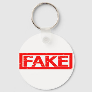 Fake Frimärke Nyckelring