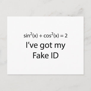 Fake-ID Vykort