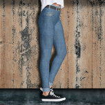 Fake Jeans Leggings<br><div class="desc">För när du vill bära jeans men inte vill verkligen bära jeans.</div>