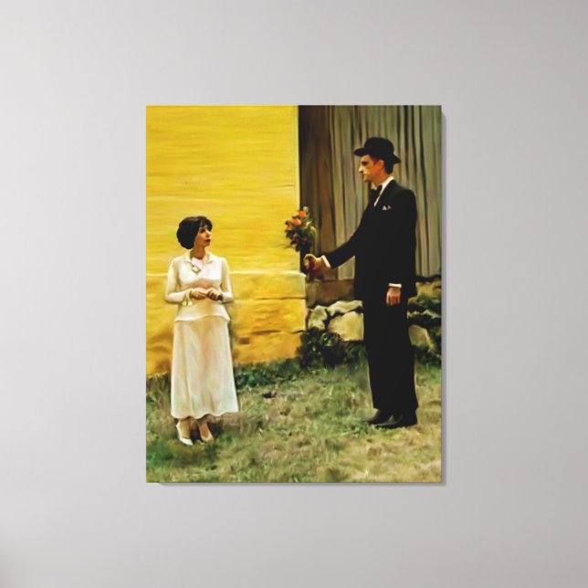 Fake kärlek canvastryck (Framsida)