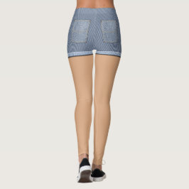 Fake Kort Leggings