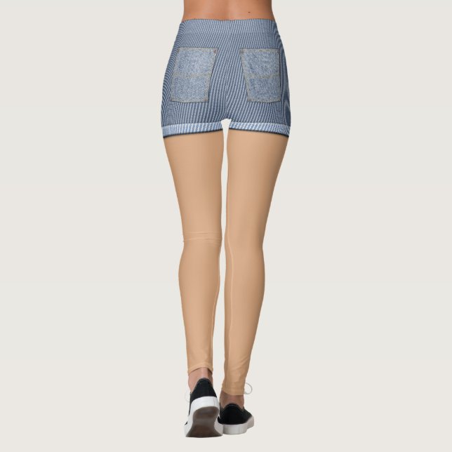 Fake Kort Leggings (Baksida)