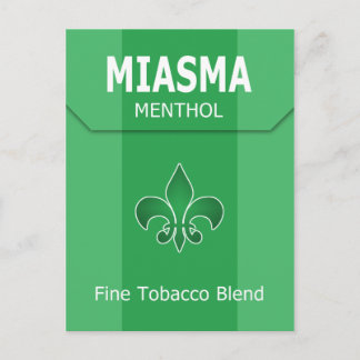 Fake Miasma Brand Vykort