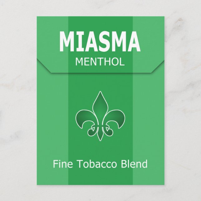 Fake Miasma Brand Vykort (Framsida)