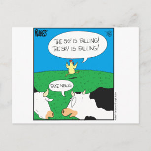 Fake Moos Zazzle Vykort