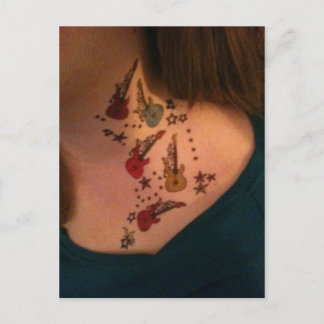 Fake Nacke Tattovykort Vykort