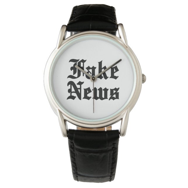 Fake News Armbandsur (Framsida)
