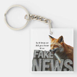 Fake News Fox Kamala Anpassningsbar Funny Humor Me