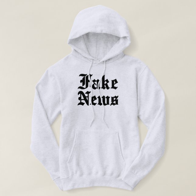Fake News Hoodie (Design framsida)