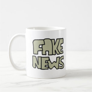 Fake News Kaffemugg