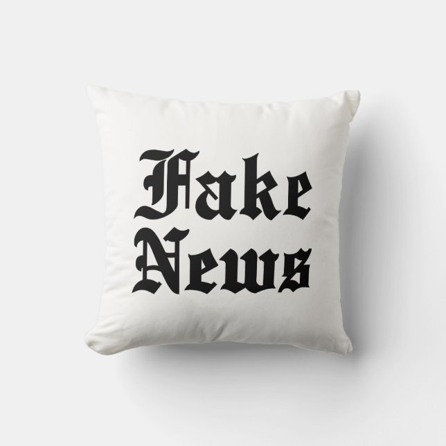 Fake News Kudde (Framsida)