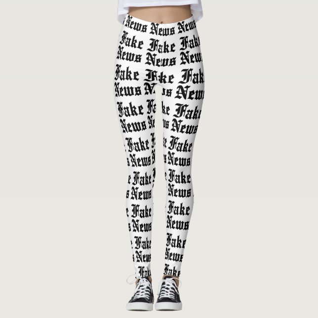 Fake News Leggings (Framsida)