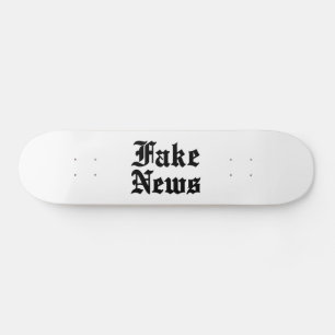 Fake News Mini Skateboard Bräda 18,5 Cm