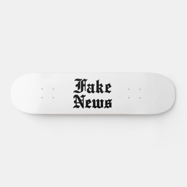 Fake News Mini Skateboard Bräda 18,5 Cm (Horz)