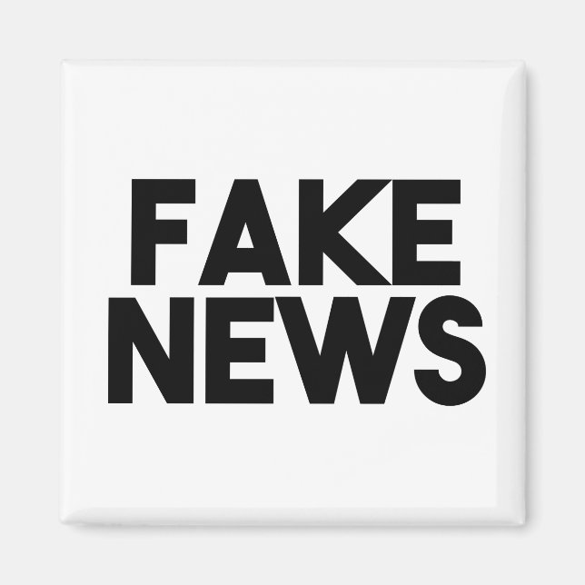 Fake News mode Post Truth Magnet (Framsidan)