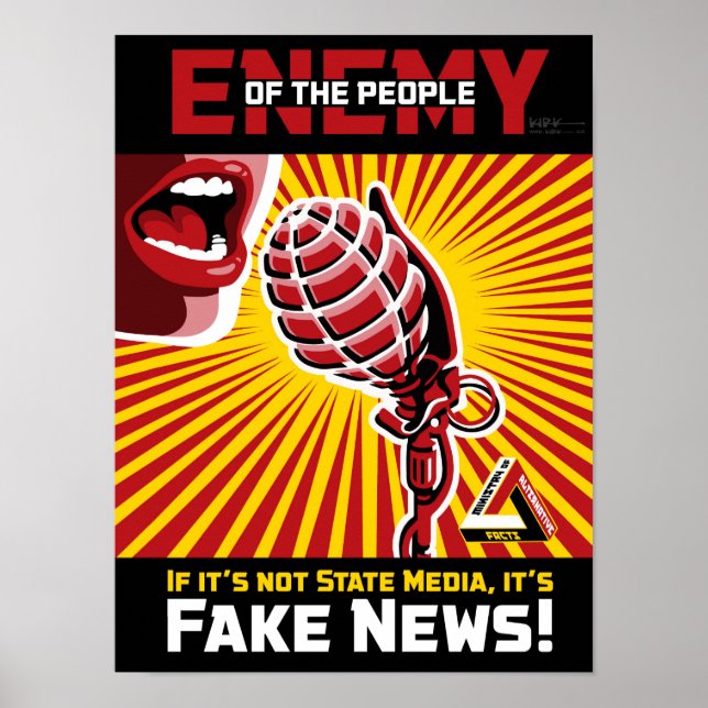 Fake News Poster (Framsidan)