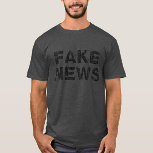 Fake News Propaganda Ord Art Påstående  T Shirt
