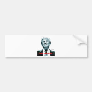 Fake President (Trump) Bildekal