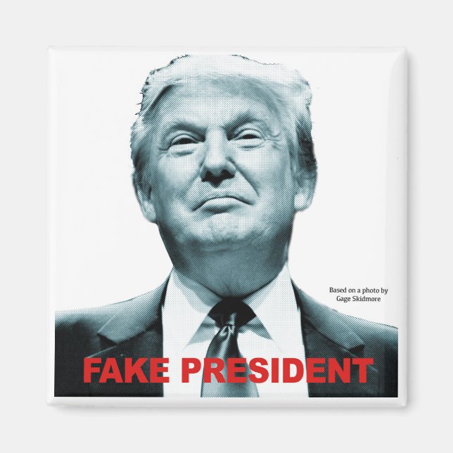 Fake President (Trump) Magnet (Framsidan)