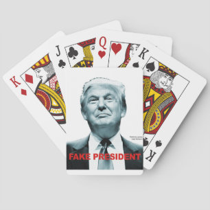 Fake President (Trump) Spel Kort